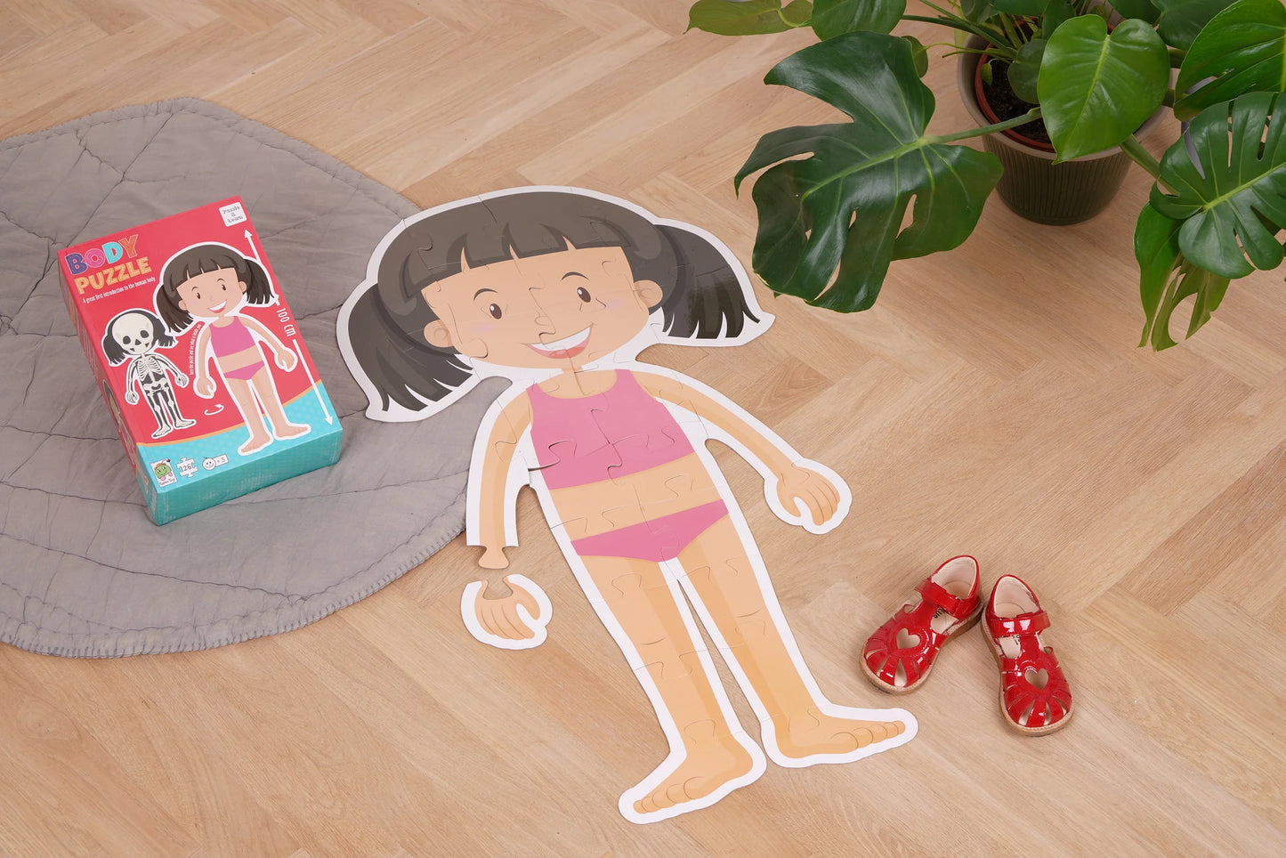 Body Puzzle - Girl, zweiseitig