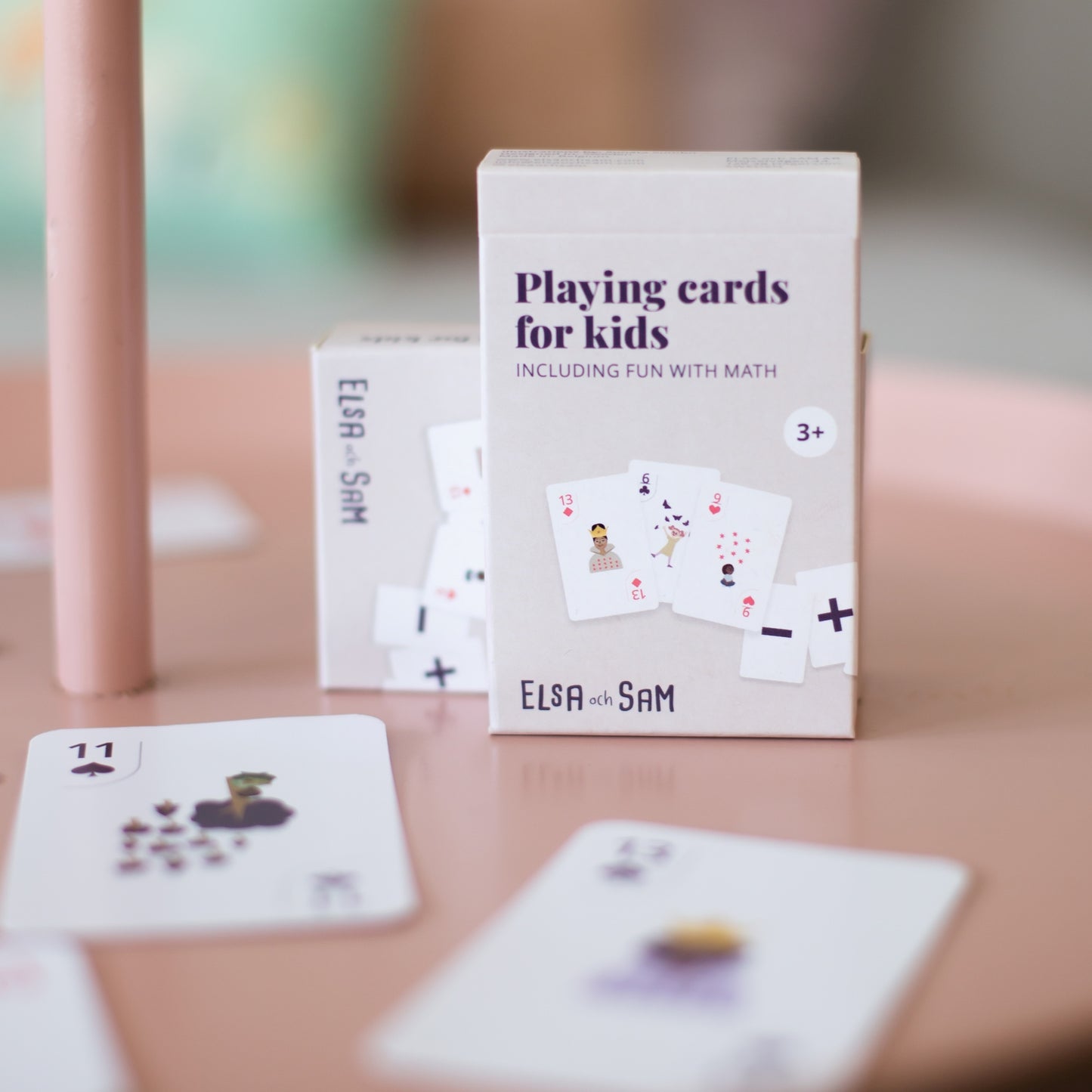 ELSA och SAM - Mathelernspiel Kartenspiel für Kinder - mit Twist