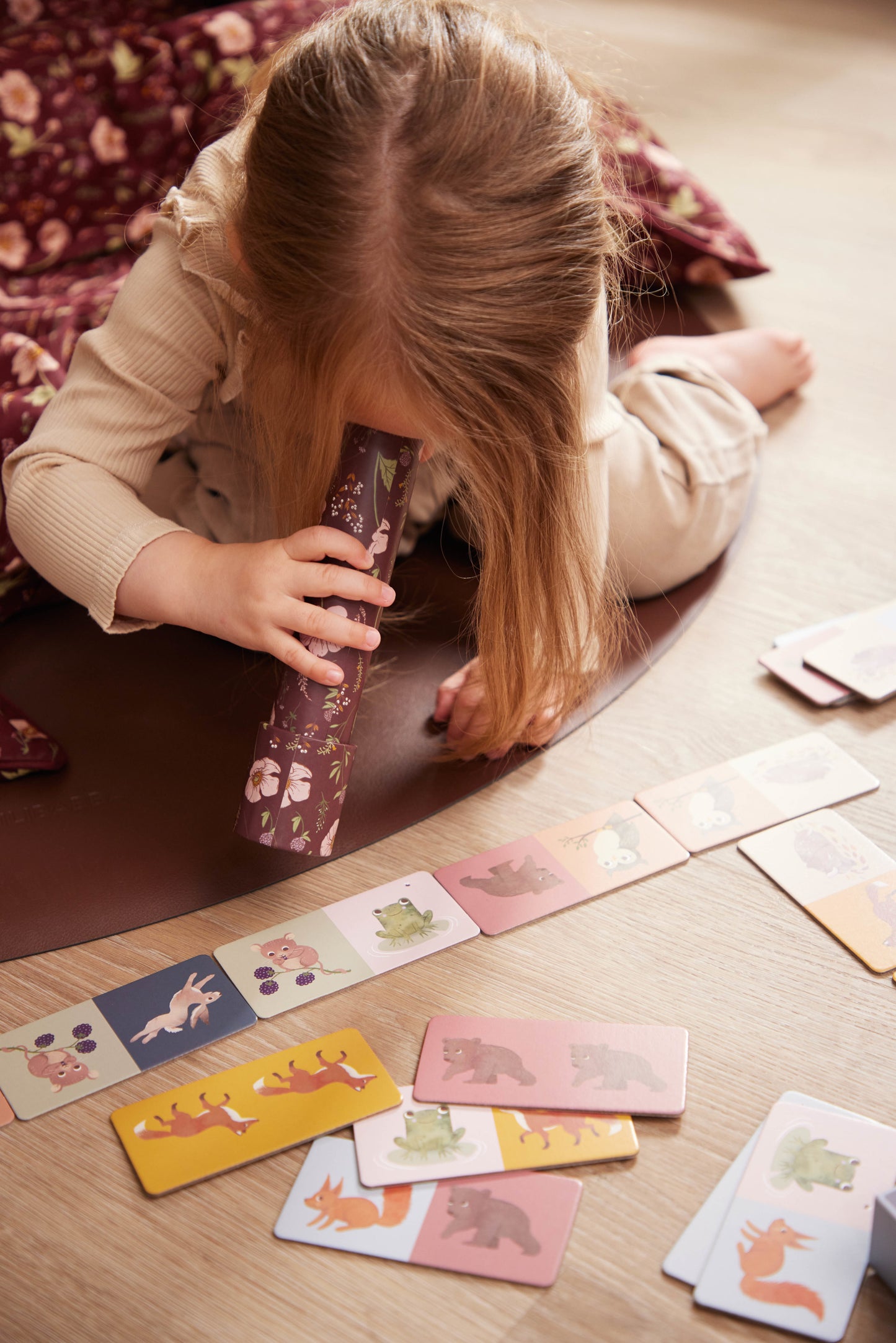Domino-Spiel - Nordische Tierwelt