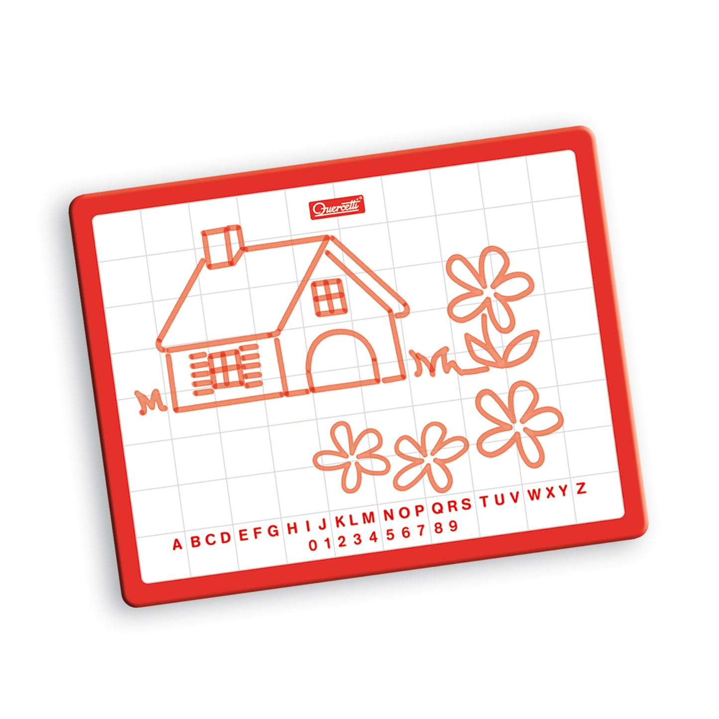 Magnetische Buchstaben mit Tafel