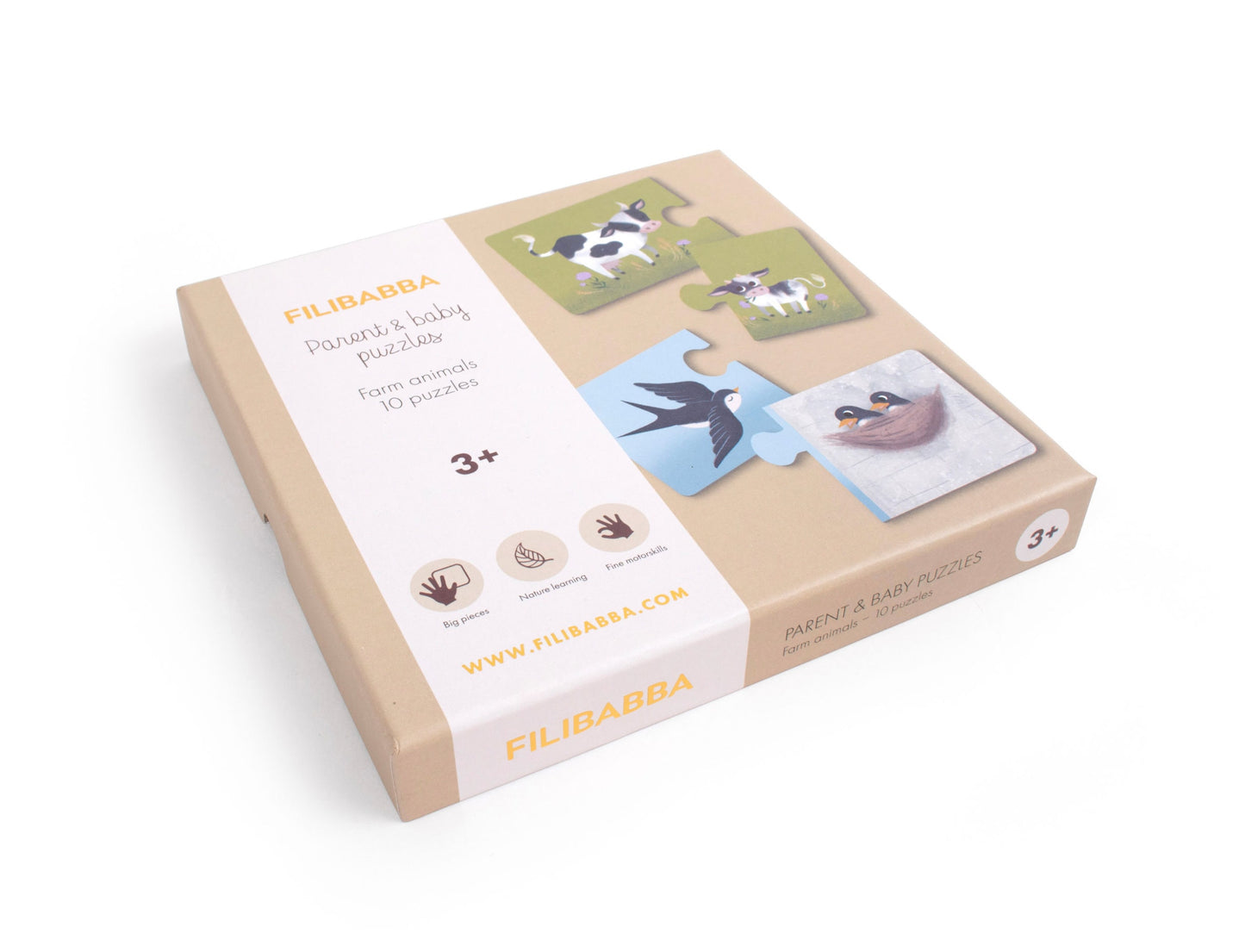 Eltern-Kind-Puzzle - Bauernhoftiere
