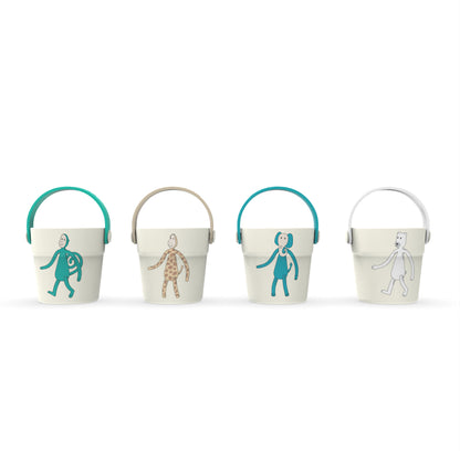 Matchstick Monkey Badezeit Spieleimer, Stapeleimer