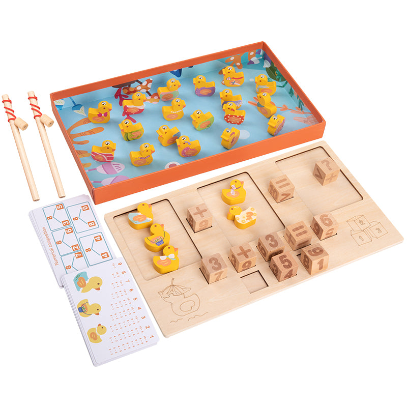 Little Fox - mathematisches Lernspielzeug mit Holzenten