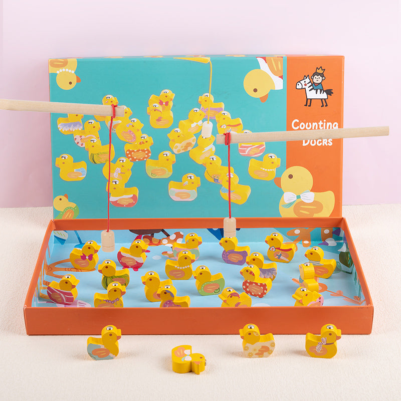 Little Fox - mathematisches Lernspielzeug mit Holzenten