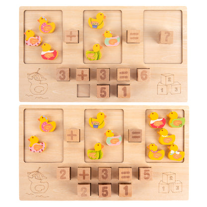 Little Fox - mathematisches Lernspielzeug mit Holzenten