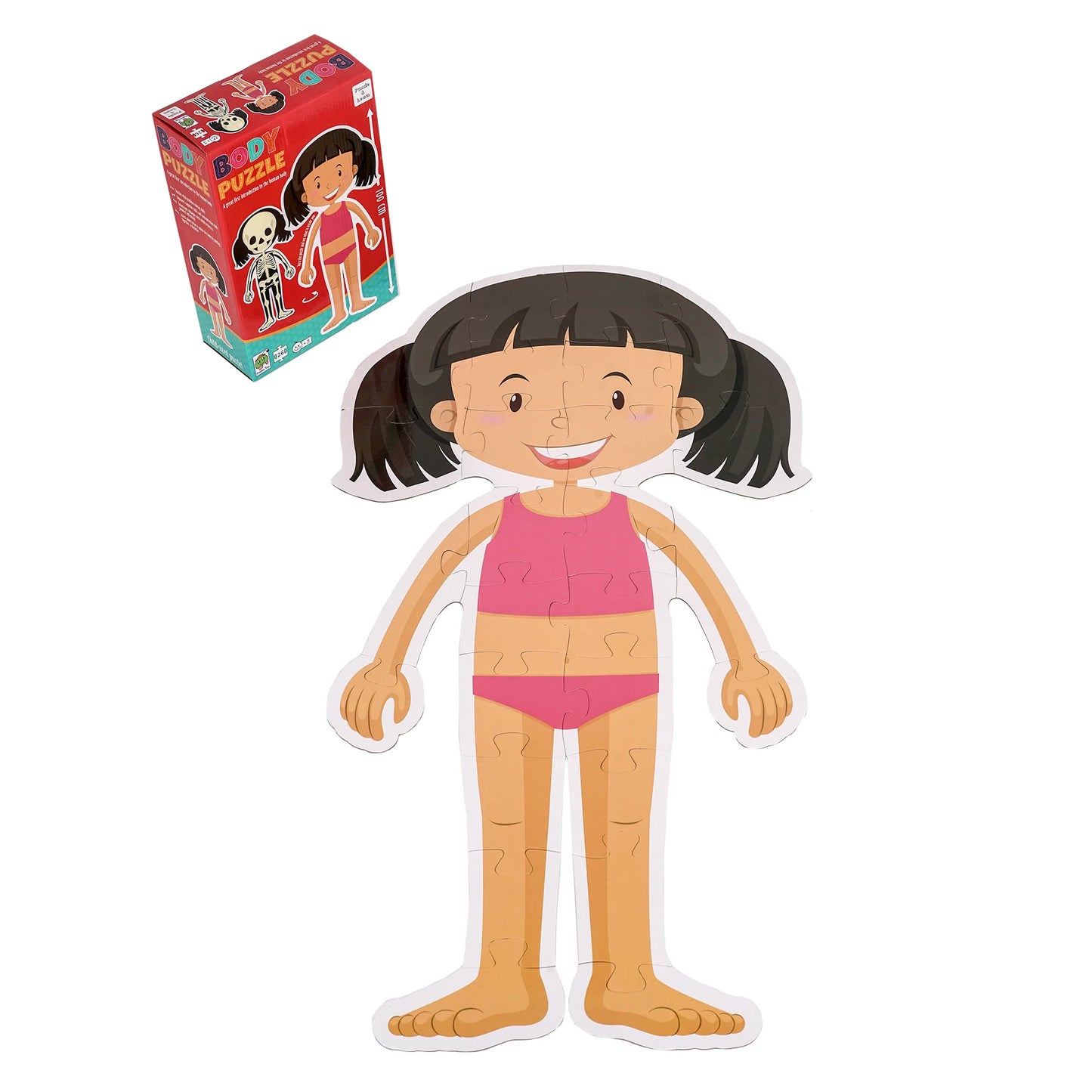 Body Puzzle - Girl, zweiseitig