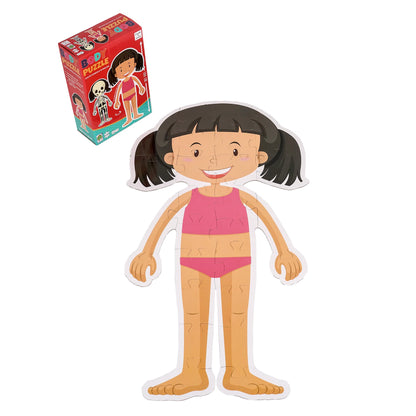 Body Puzzle - Girl, zweiseitig