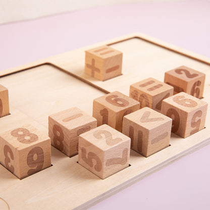 Little Fox - mathematisches Lernspielzeug mit Holzenten