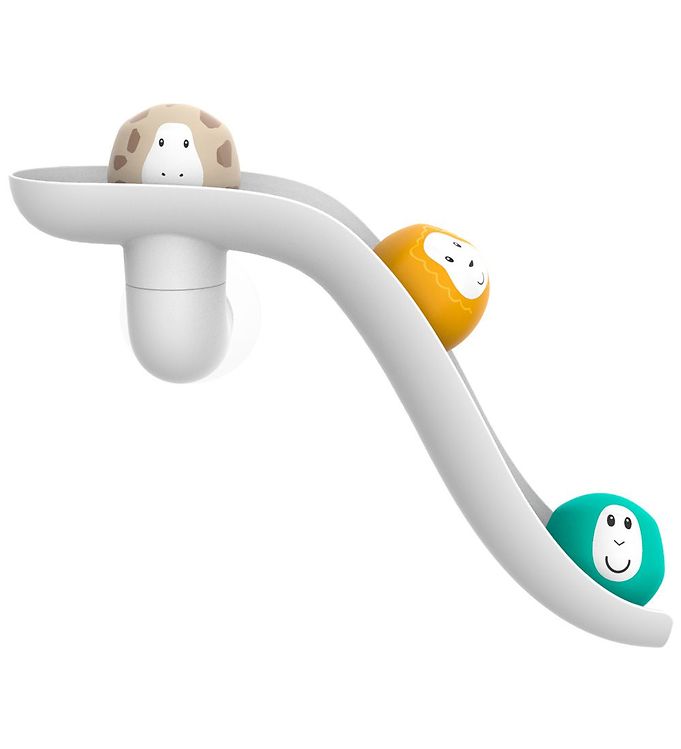Matchstick Monkey Badespielzeug Rutschset/Kugelbahn Weiß