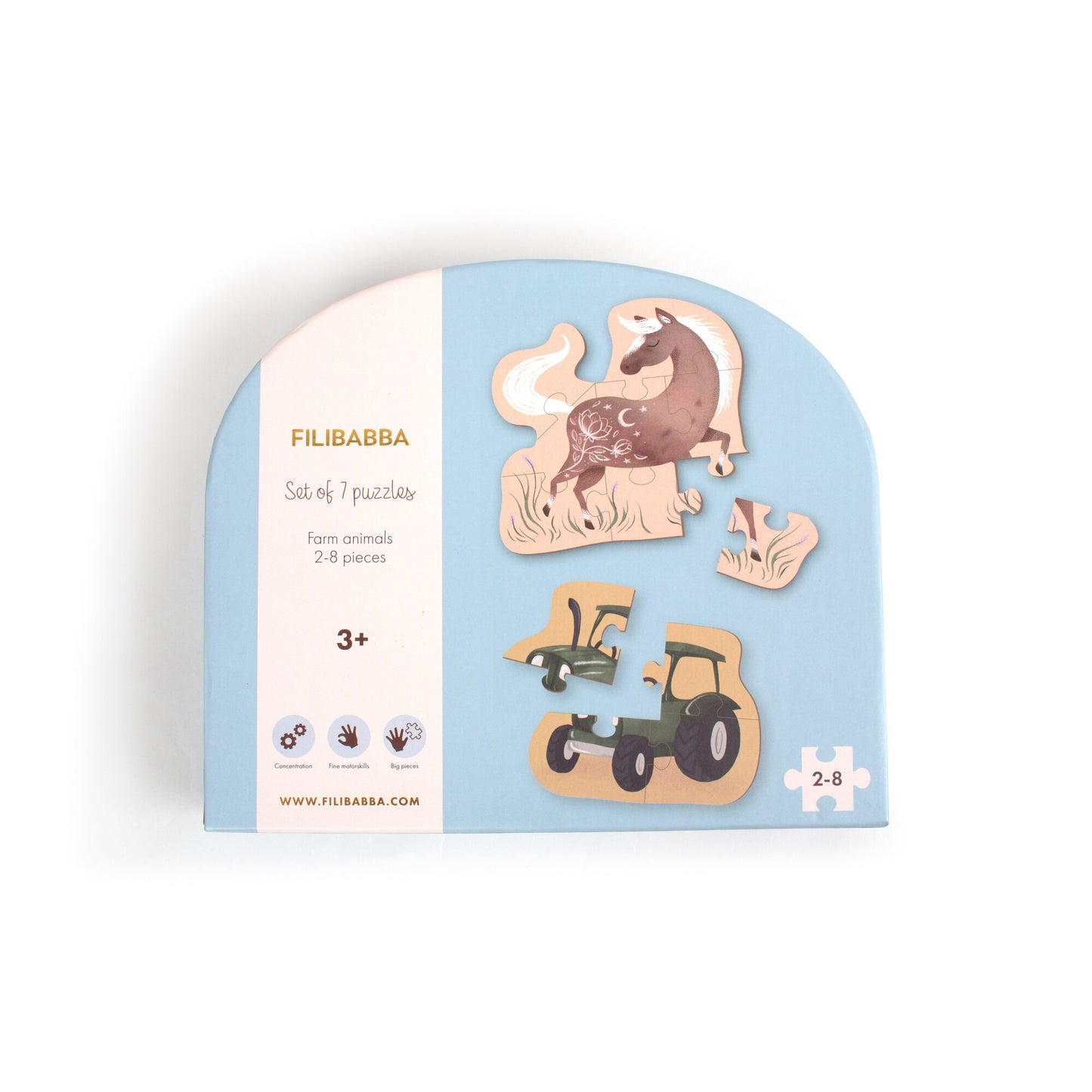 Set mit 7 Puzzles