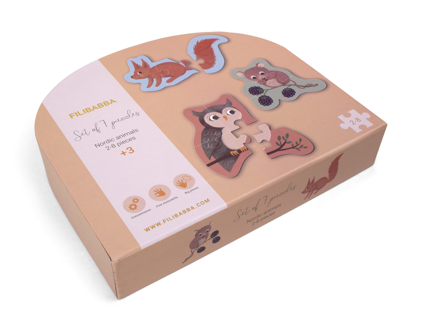 Set mit 7 Puzzles