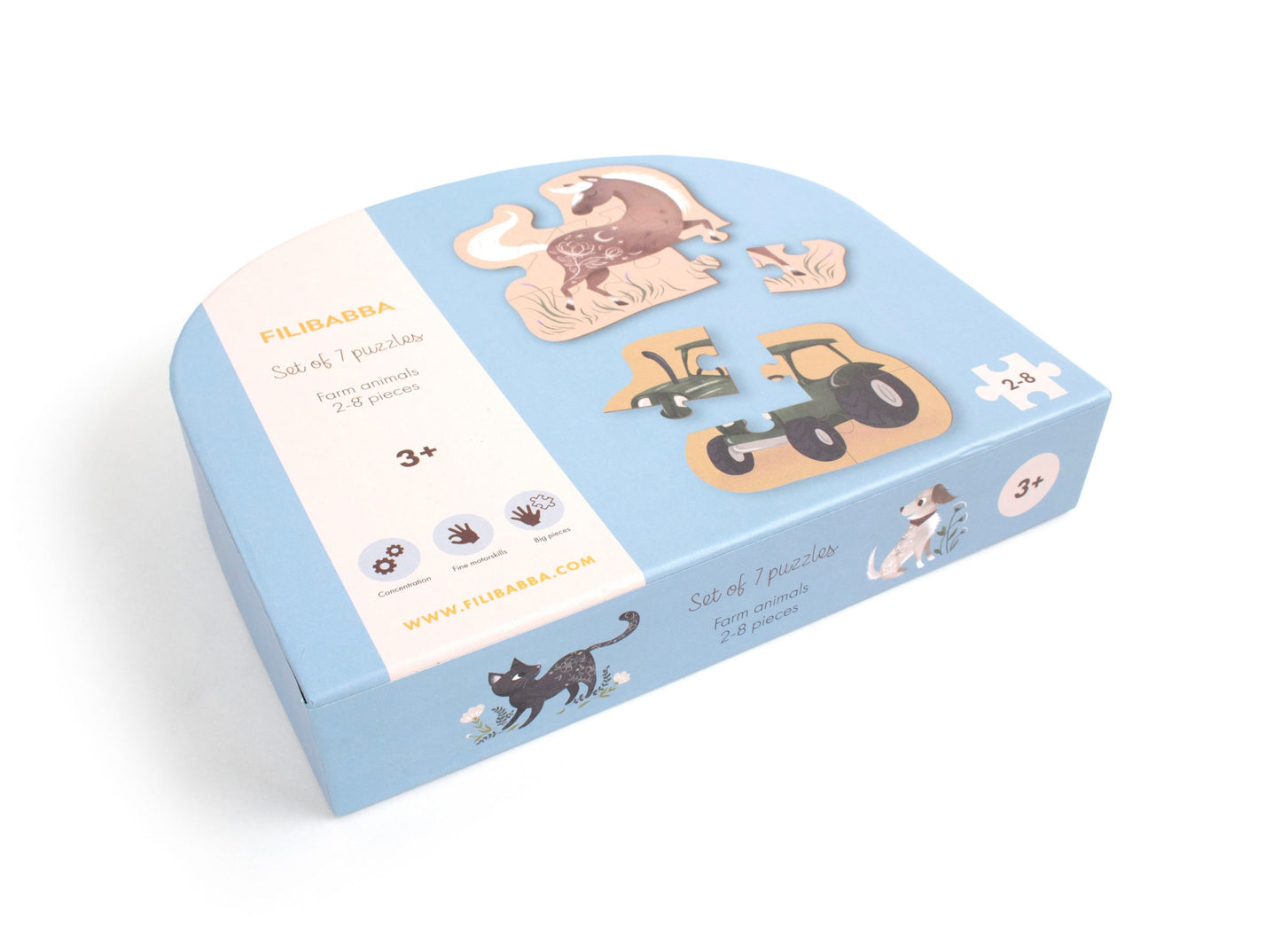 Set mit 7 Puzzles